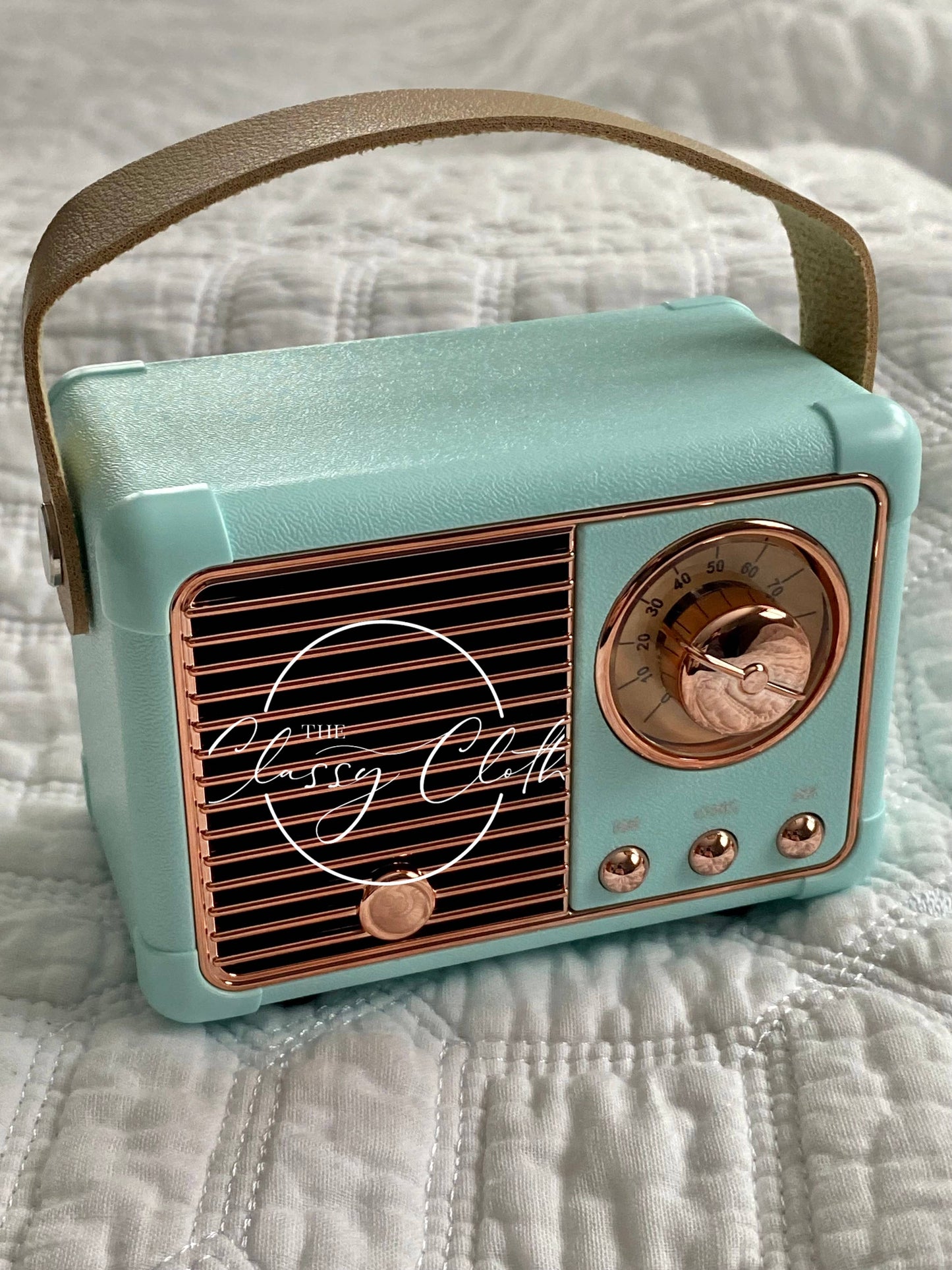 Retro Radio Wireless Speaker - Mint RTS