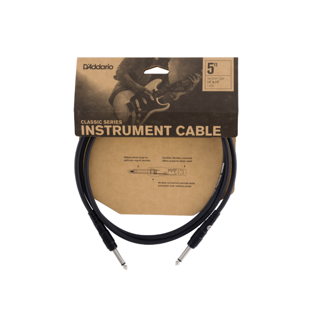 D'Addario Classic Series 1/4" Instrument Cable