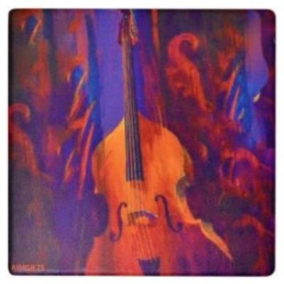 Coaster, Stone - Abstract Upright Bass