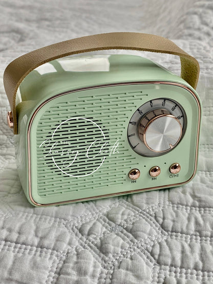 Vintage Bluetooth Radio - Mint RTS