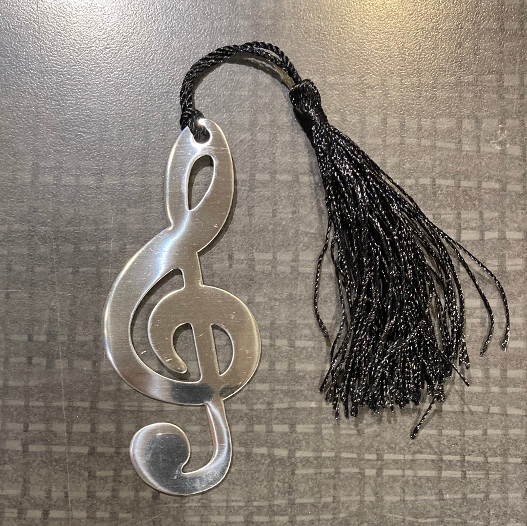 Bookmark, Silver Treble Clef