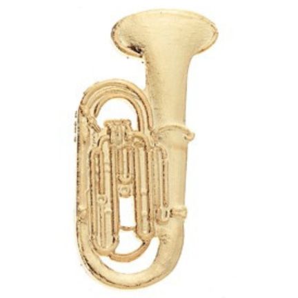 Pin / Tie Tack, Tuba