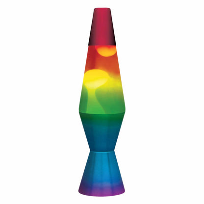 Lava Lamp, 11.5" Rainbow