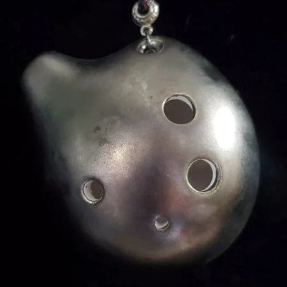 Alto C Ocarina, Seedpod Design, Unique Glaze