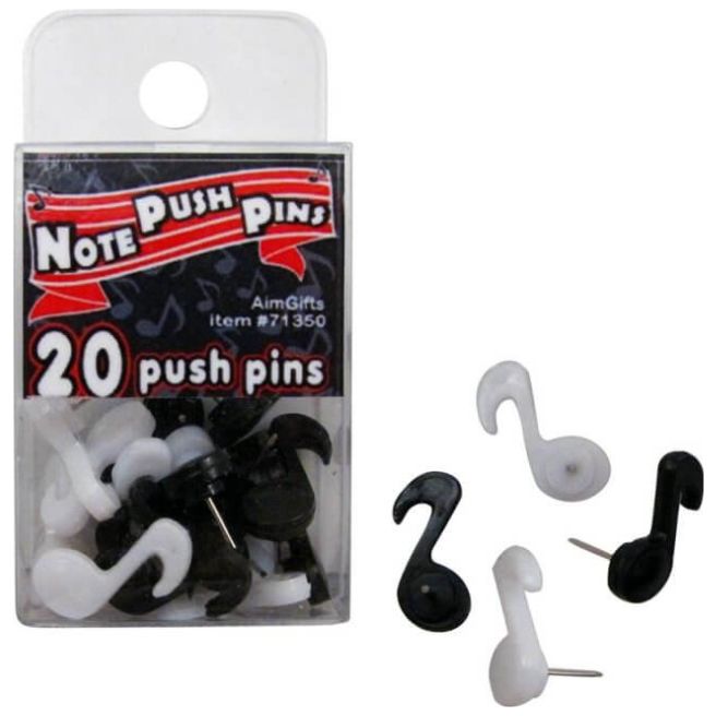 Push Pins, Music Notes