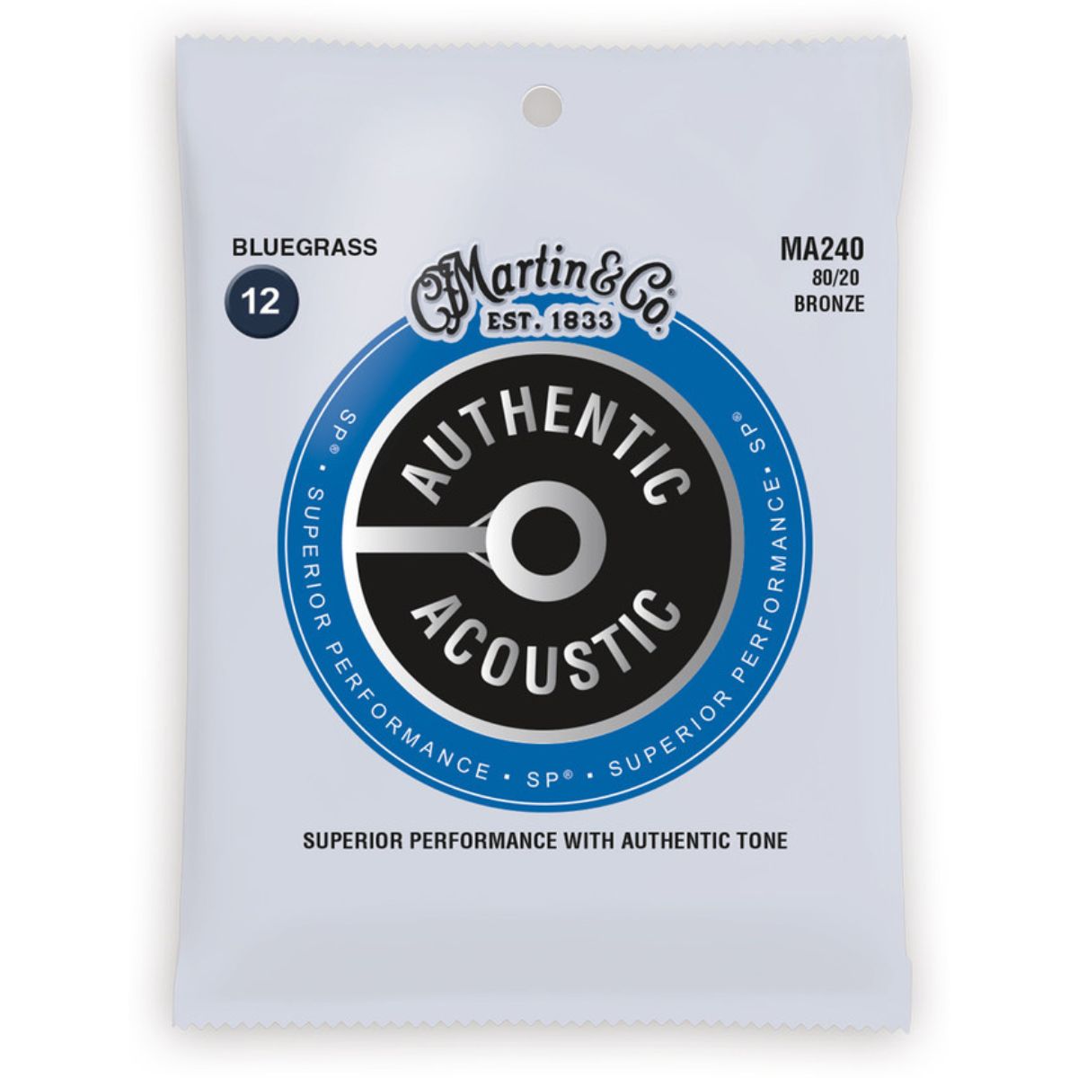 Guitar Strings, Acoustic, Martin M240 - Bluegrass