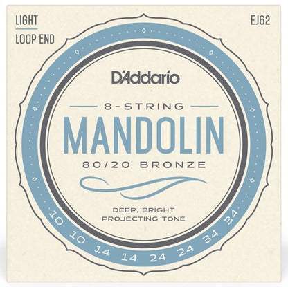 Mandolin Strings, D'Addario EJ62