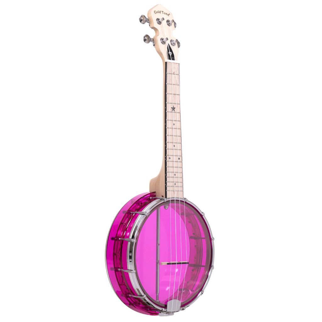 Gold Tone Little Gem Banjo Ukulele - Amethyst