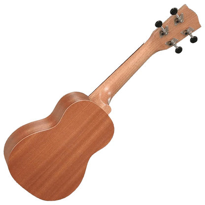 Kahua Mahogany Ukulele With Solar Eclipse Design, Concert