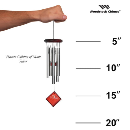 Encore® Chimes of Mars - Silver - by Woodstock Chimes