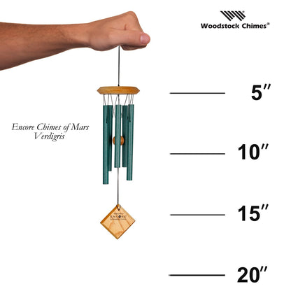 Encore® Chimes of Mars - Verdigris - by Woodstock Chimes