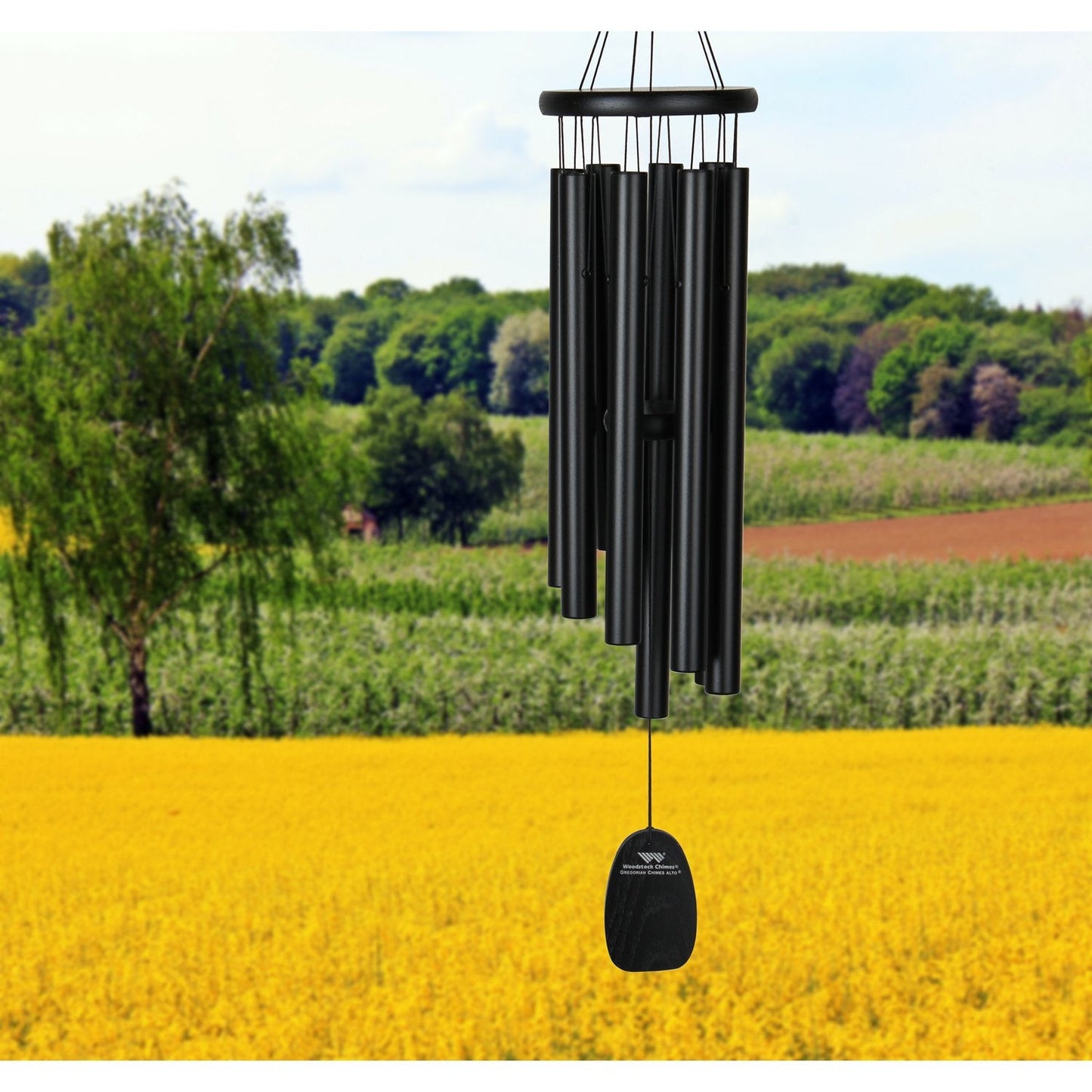 Gregorian Chimes® - Alto, Black - by Woodstock Chimes