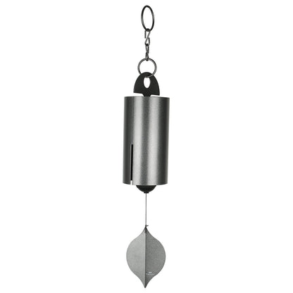 Heroic Windbell - Large, Antique Silver - by Woodstock Chimes