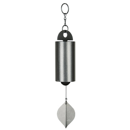 Heroic Windbell - Medium, Antique Silver - by Woodstock Chimes