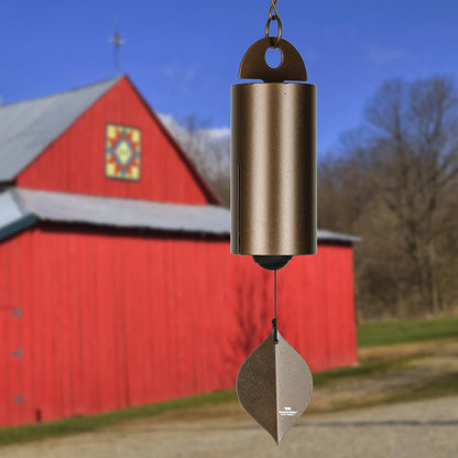 Heroic Windbell - Medium, Antique Copper - by Woodstock Chimes