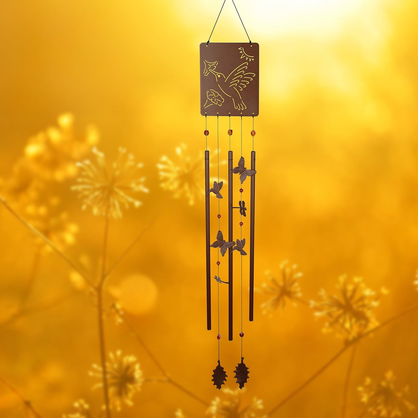 Victorian Garden Chime - Hummingbird - by Woodstock Chimes