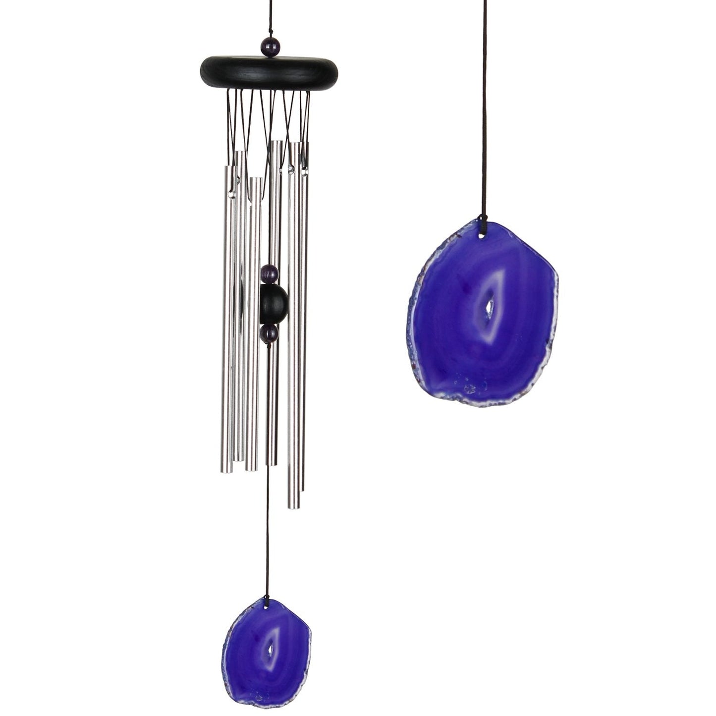 Agate Chime - Small, Purple - by Woodstock Chimes