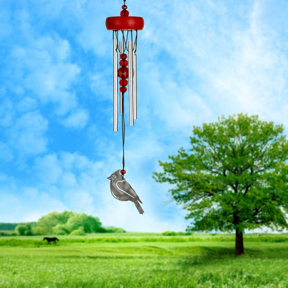 Chime Fantasy™ Wind Chime - Cardinal - by Woodstock Chimes