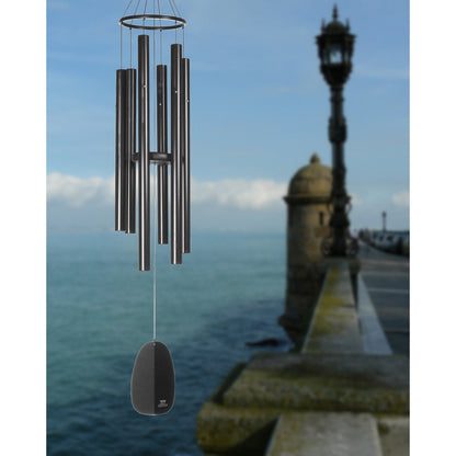 Windsinger Chimes of Athena™ - Black - by Woodstock Chimes