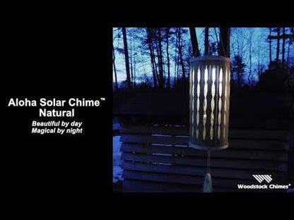 Aloha Solar Chime - Natural - by Woodstock Chimes