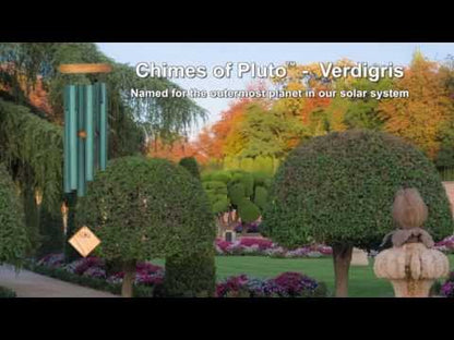 Encore® Chimes of Pluto - Verdigris - by Woodstock Chimes