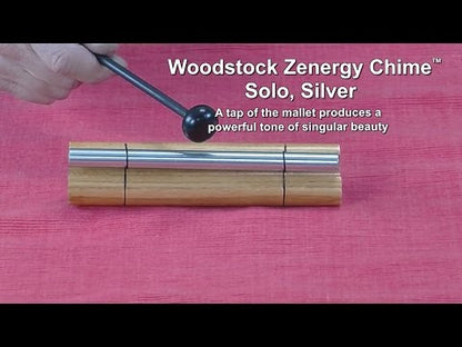 Zenergy® Chime - Solo, Silver - by Woodstock Chimes