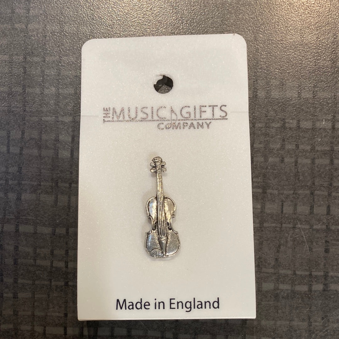 Pin, Pewter - Violin / Viola