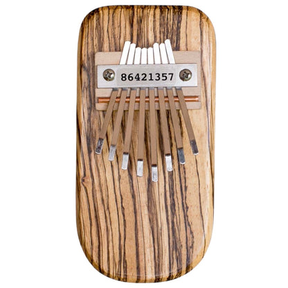 Kalimba Thumb Piano, Zebrawood