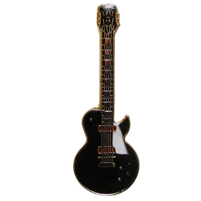 Pin / Tie Tack, Electric Guitar, Les Paul - Black