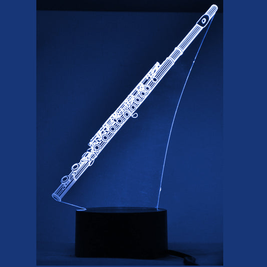 3-D Illusion Color-Changing Lamp, Flute