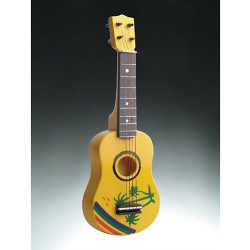 3-D Magnet, Ukulele, Tropical Design