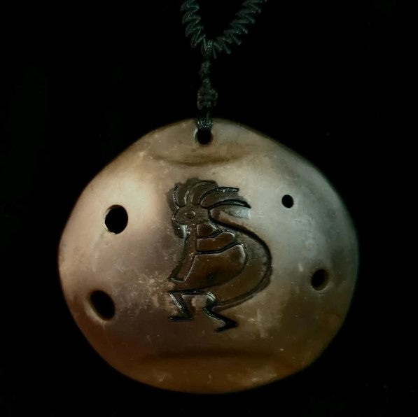 Alto D Ocarina, Seedpod Design, Kokopelli