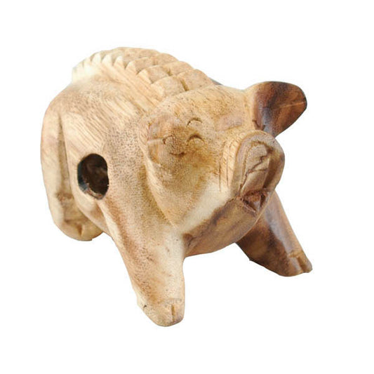 Wooden Talking Pig Rasp