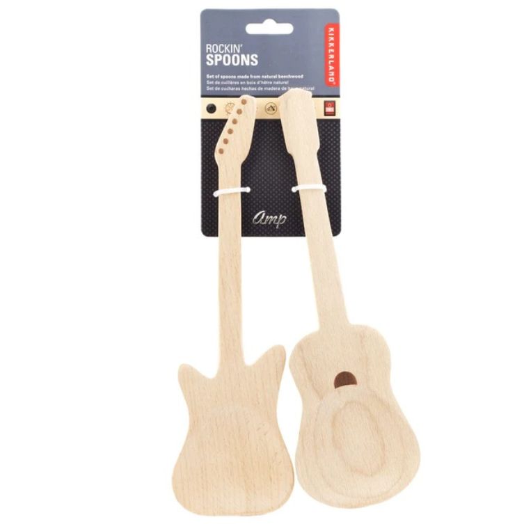 Rockin' Guitar Wooden Spoon Set