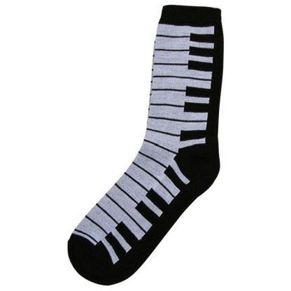 Women's Socks, Piano Keyboard