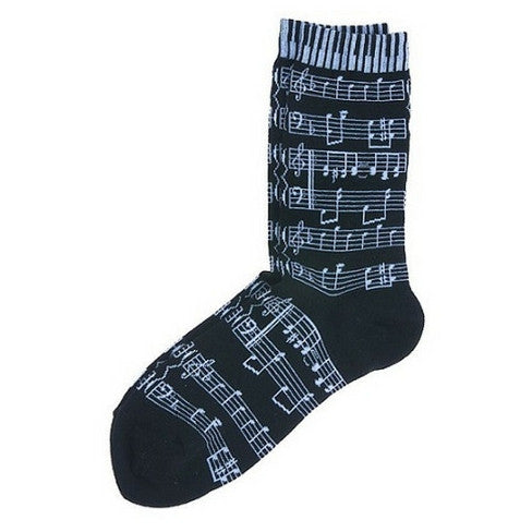 Women's Socks, Black Sheet Music