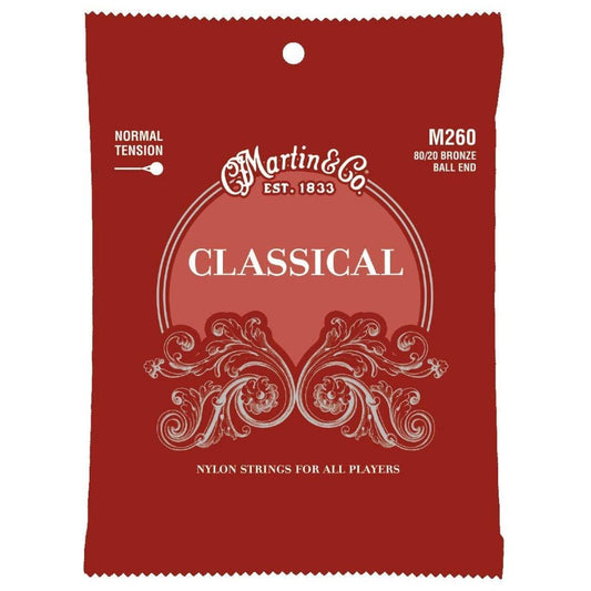 Guitar Strings, Classical, Martin - Ball-end