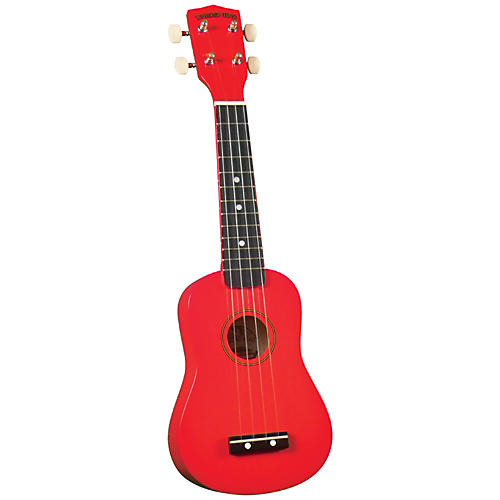 Diamond Head DU-102 Soprano Ukulele, Red