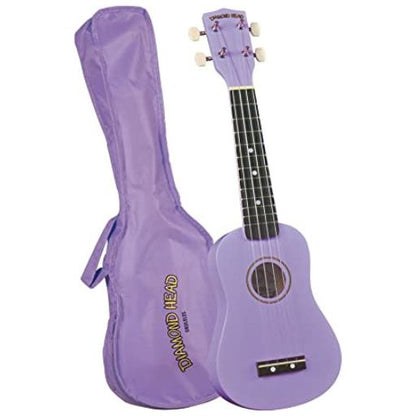 Diamond Head DU-118 Soprano Ukulele, Violet