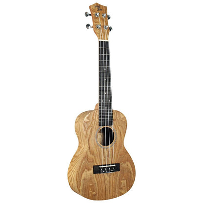 Eddy Finn EF-ASH-N Concert Ukulele, Quilted Ash