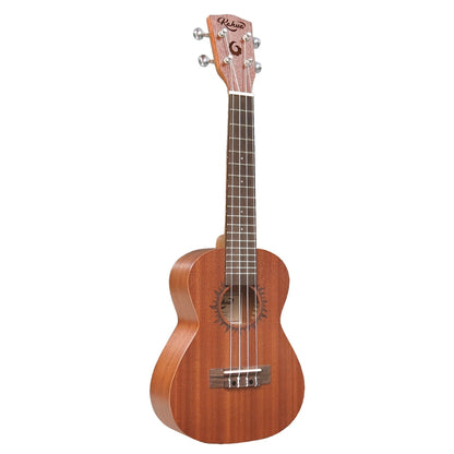 Kahua Mahogany Ukulele With Solar Eclipse Design, Tenor