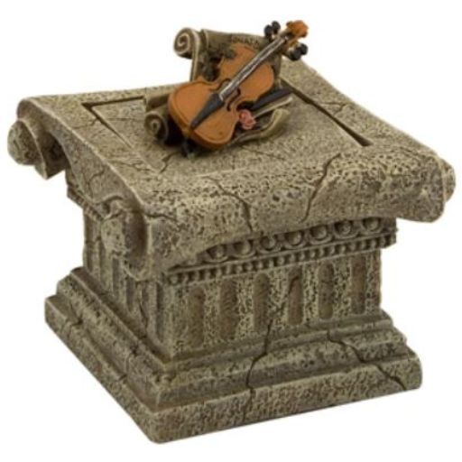 Violin & Column Trinket Box