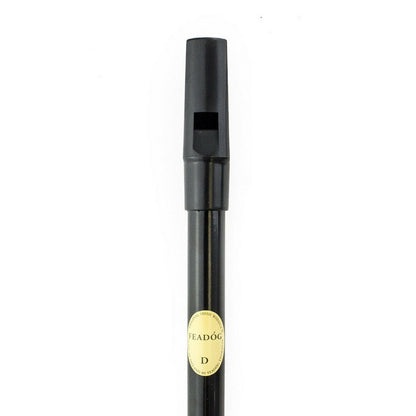 Feadóg Irish Tin Whistle, Key of D - Black