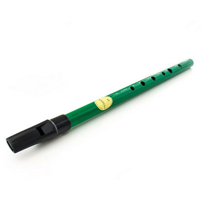 Feadóg Irish Tin Whistle, Key of D - Green