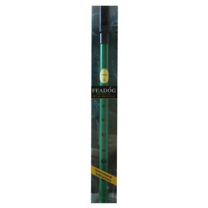 Feadóg Irish Tin Whistle, Key of D - Green