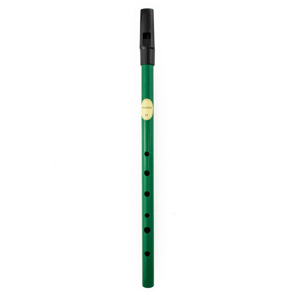 Feadóg Irish Tin Whistle, Key of D - Green