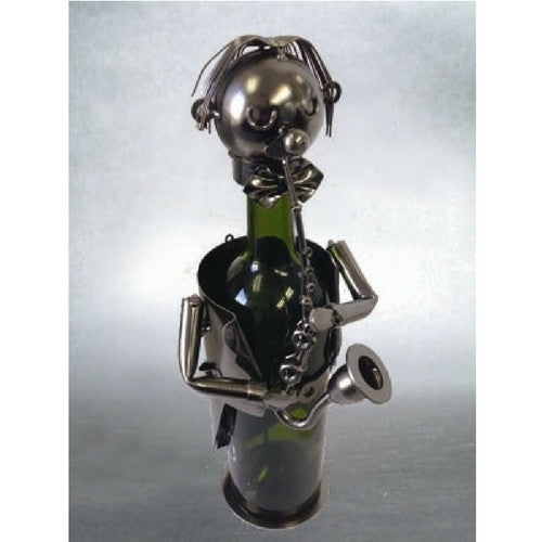 Wine Bottle Holder, Saxophone Player